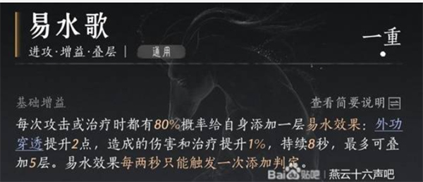 燕云十六声团本枪法高输出配装攻略图文一览1
